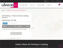 Tablet Screenshot of load3d.com